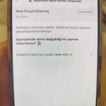 Yemek Sepeti Siparişim Bir Saattir Gelmedi İptal De Edemiyorum