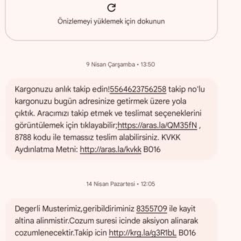 Teslim Edilmediği Halde Teslim Edildi Gösterilen Kargom Hakkında Çözüm Bulunmuyor