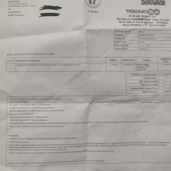 Ayıplı İphone 13 İçin Yetersiz Teknik Servis Ve Çözüm Eksikliği