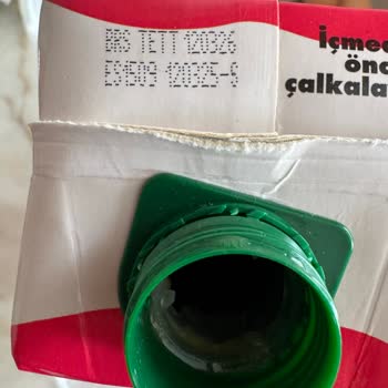 Meyve Suyunda Yabancı Madde Ve Firma İlgisizliği