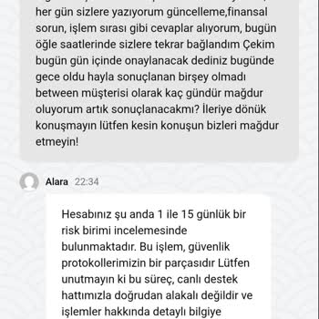 Between Sitesinde Yatırım Çekiminde Yaşanan Gecikme Ve İletişim Sorunları