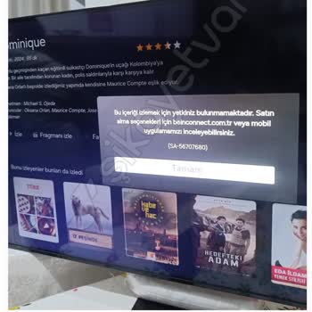 Bein Connect LG TV'de İzleme Sorunu Ve Yetersiz Destek