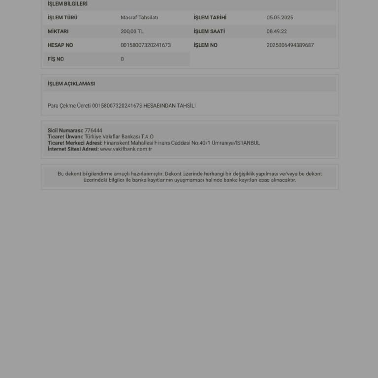 VakıfBank ATM'sinden Haksız Para Kesintisi Ve Yetersiz Bilgilendirme