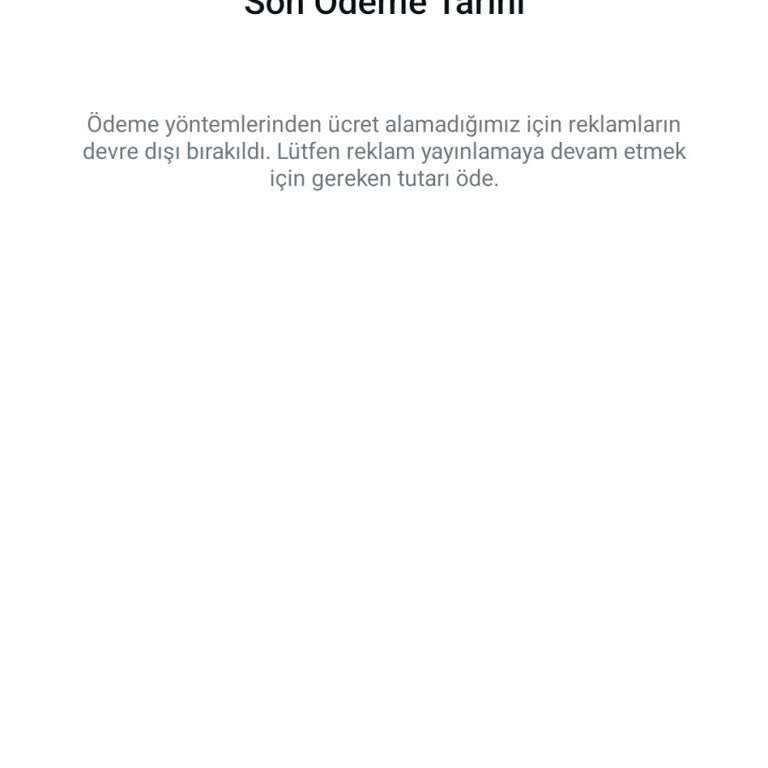 Instagram Reklam Hesabımda Borç Olmamasına Rağmen 'Şimdi Öde' Sorunu Ve Destek Eksikliği