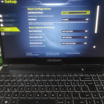 Monster Bilgisayarımda Mavi Ekran Ve Format Atamama Sorunu