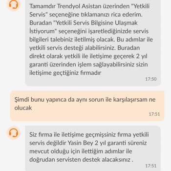 Garanti Süresi Ve Ürün Değişiminde Satıcı-Trendyol İlgisizliği