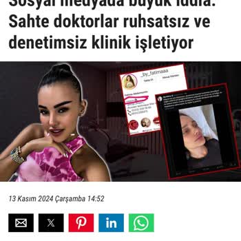Sahte Doktor Yüzümde Kalıcı Hasar Bıraktı Tedavi Masraflarım Karşılanmadı