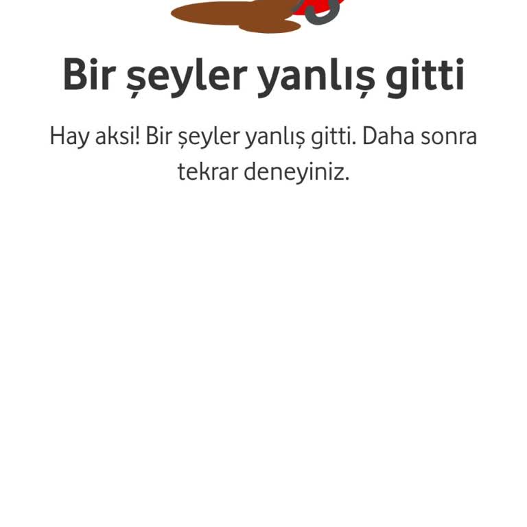Vodafone Red Ayrıcalıklarına Erişemiyorum, Sorunum Çözülmedi