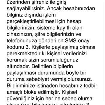 Gece Yarısı Sebepsiz Hesap Blokesi Ve Bakiyeme Ulaşılamıyor