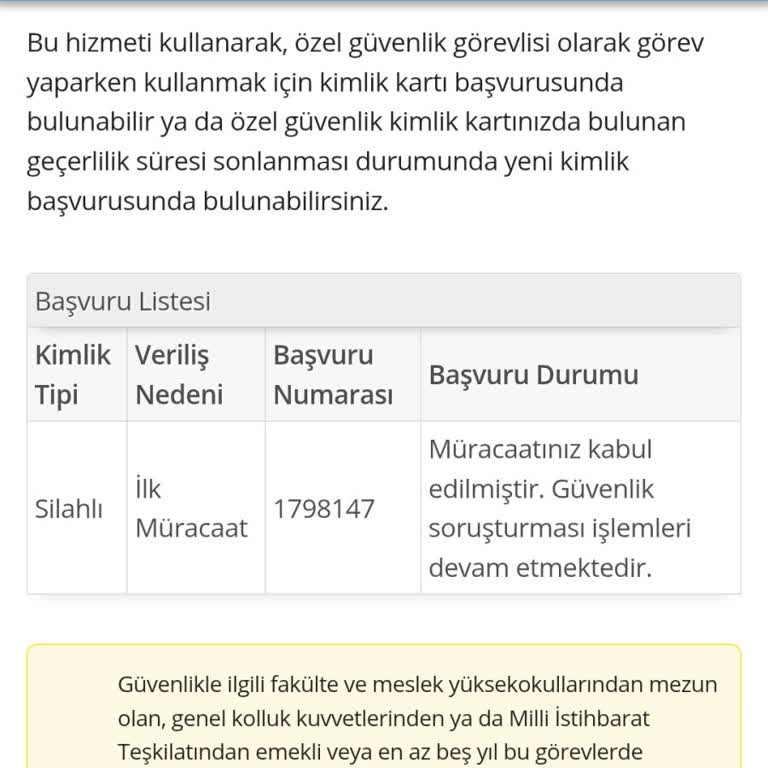 Emniyet Genel Müdürlüğü Güvenlik Kartım Aylardır Teslim Edilmedi