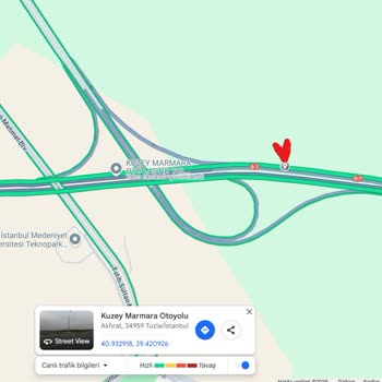 Otoyolda Cisim Nedeniyle Lastik Patladı Yardım Yetersiz Kaldı Maddi Zarar Oluştu