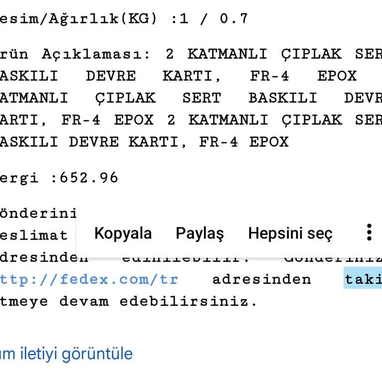 Kargo Ücretine Ekstra Vergi Ve Fazla Ücretlendirme Şikayeti