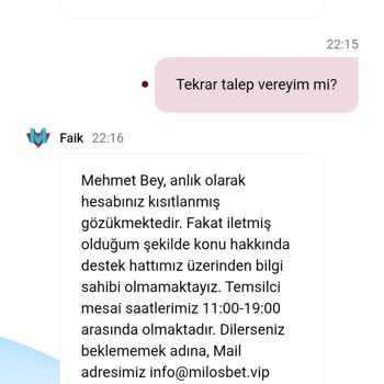 Kazanç Sonrası Hesabım Kapatıldı Ve Param El Konuldu