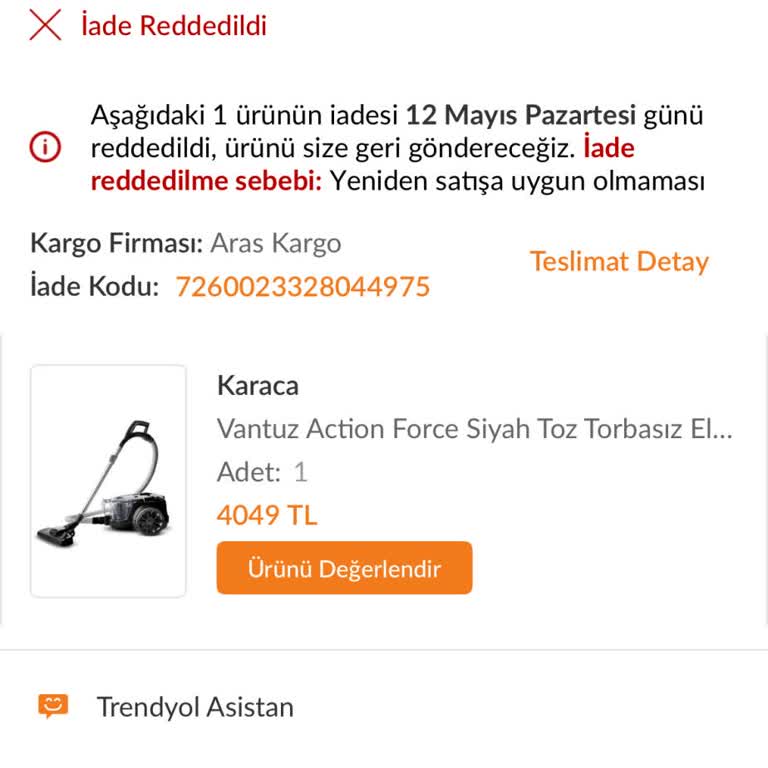 Deneme Hakkı Olmadan İade Reddi: Müşteri Mağduriyeti