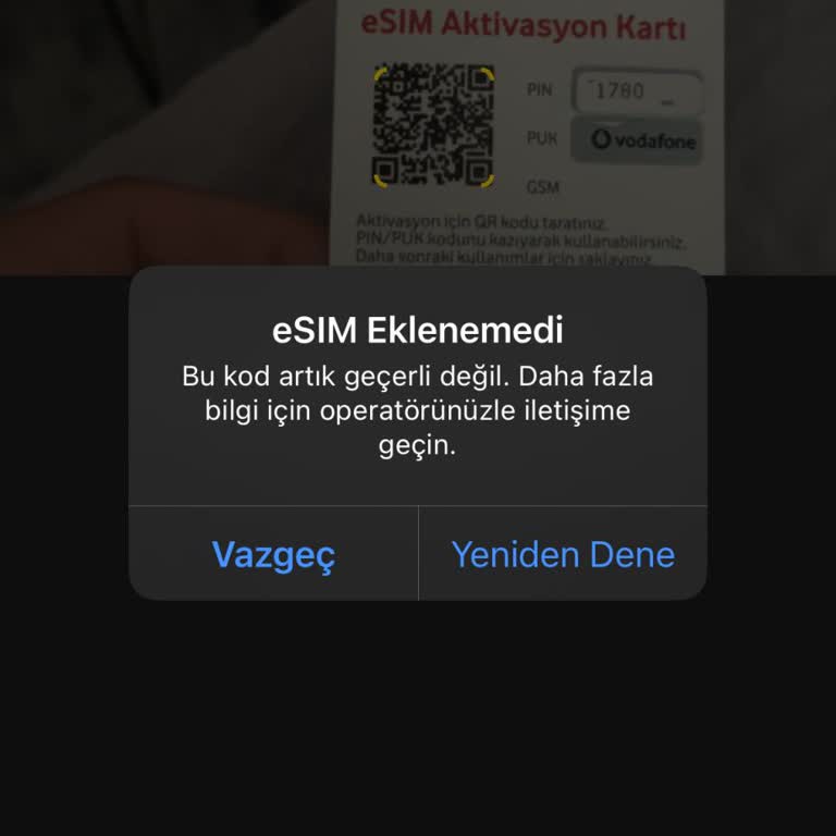 E-Sim Silinince Yeniden Aktifleştirme Ve Ücret İadesi Sorunu