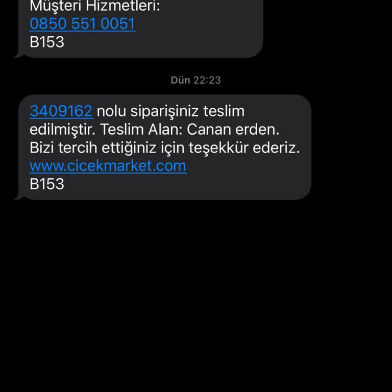 Anneler Günü Siparişim Geç Teslim Edildi Ve Yanlış Bilgilendirildim