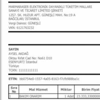 Yanıltıcı Kombi Servisi Mağduriyeti Ve Kombinin Geri Getirilmemesi