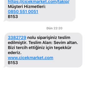 Anneler Günü Siparişim Teslim Edilmedi, İade Ve Destek Bekliyorum