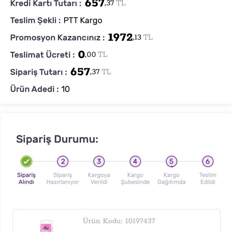 Gratis Online Siparişimde Kargo Süreci Çok Yavaş İlerliyor