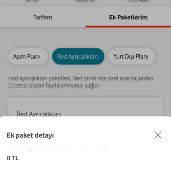 Vodafone Red Paketi Hediye Kodu Ve Ayrıcalıklar Hatası