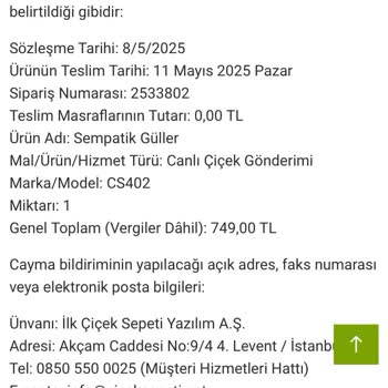Ciceksepeti.vip Teslim Edilmeyen Çiçek, Ulaşılamayan Müşteri Hizmeti