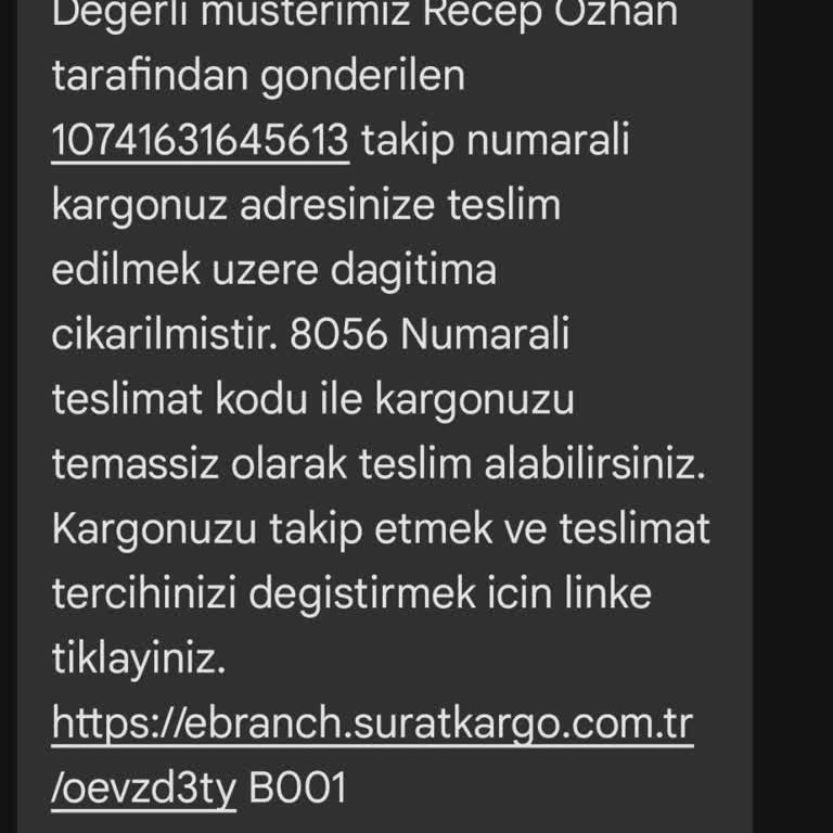 Adres Hatası Nedeniyle Kargom Teslim Edilmiyor, Mağduriyetim Giderilmiyor