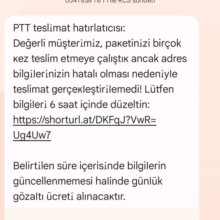 PTT Adıyla Gelen Mesaj Sonrası Kartımdan Para Çekildi Mağdur Oldum