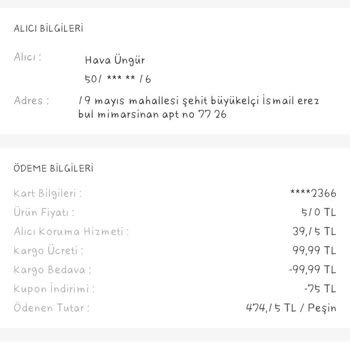 Dolap'ta Teklifim Kabul Edildi Ama Yanlış Tutardan Ödeme Alındı, Param İade Edilmedi