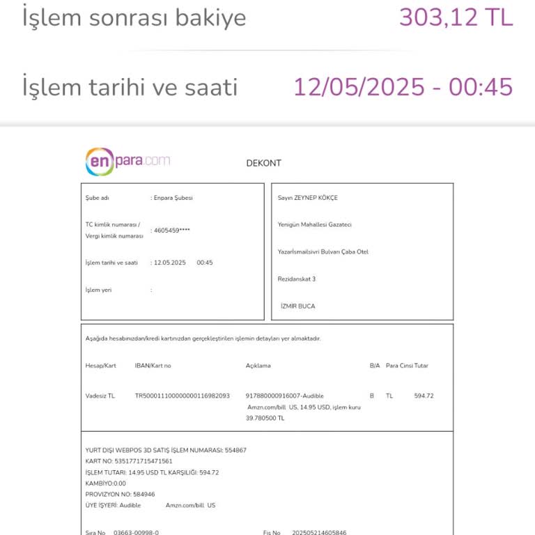 Amazon Prime Üyeliğimde Beklenmedik Dolar Çekimi Mağduriyeti