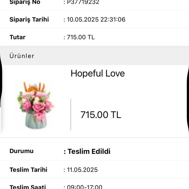 Anneler Günü Çiçeği Teslim Edilmedi Müşteri Mağdur Edildi