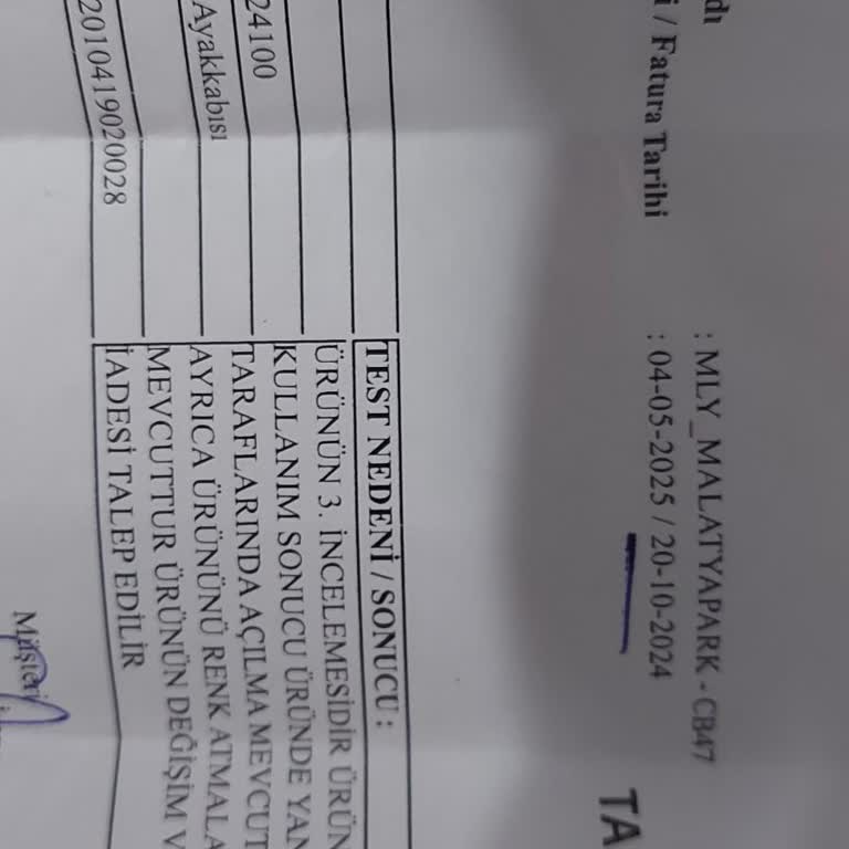 Satın Aldığım Skechers Ayakkabının Kusurları Ve İade Sorunu