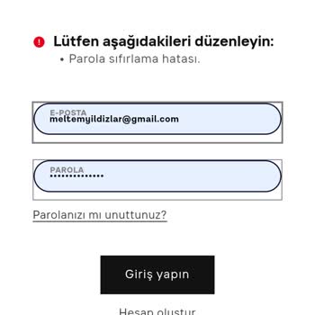 Hesaba Erişim Olmadan Sipariş İptal Edilemiyor, Çözüm Bekliyorum