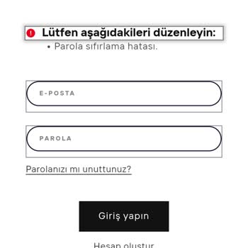 Hesaba Erişim Olmadan Sipariş İptal Edilemiyor, Çözüm Bekliyorum
