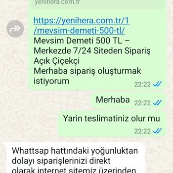 Çiçek Siparişim Teslim Edilmedi, Satıcıya Ulaşılamıyor