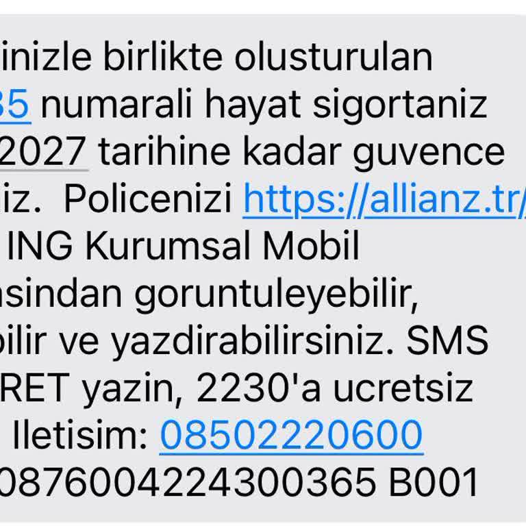 Hayat Sigortası İptal Talebim ING Bank Tarafından Reddediliyor