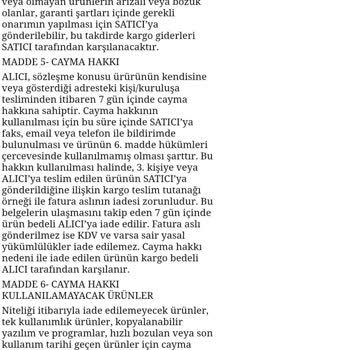 İade Hakkım Engellendi, İletişim Yolları Yanıtsız Kaldı