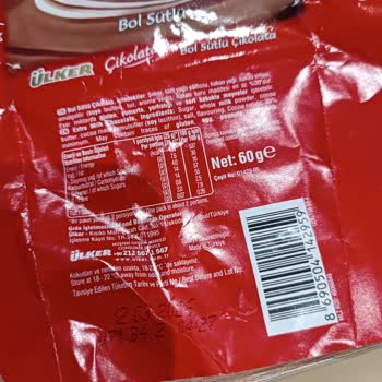 Ülker Tablet Çikolatada Beyazlaşma Sorunu Yaşadım