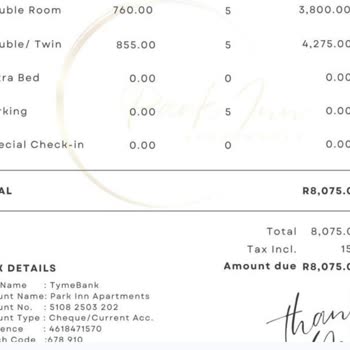 Ich habe bei Booking für KZ Guest House Cape Town doppelt gezahlt, Geld weg!
