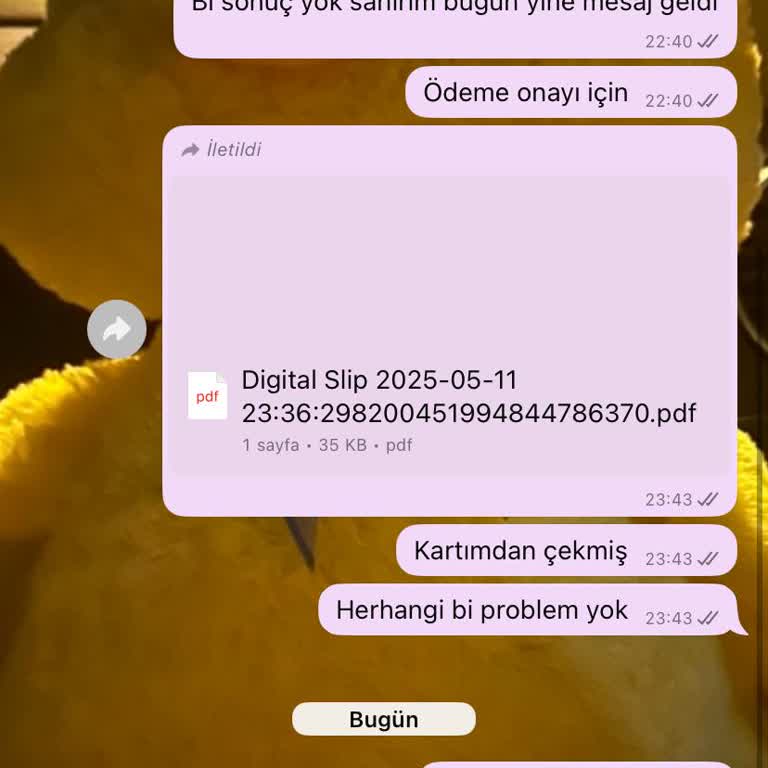 Ödeme Yapıldıktan Sonra İletişim Sorunu Yaşıyorum