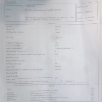 BİM'den Aldığım Elektrikli Motorun Aküsü Hemen Bitti, Muhatap Bulamıyorum!