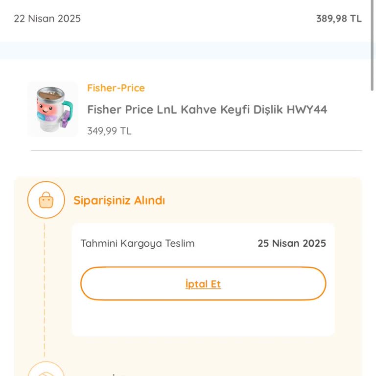 Siparişin Uzun Süre Hazırlanamaması Ve İletişim Sorunu