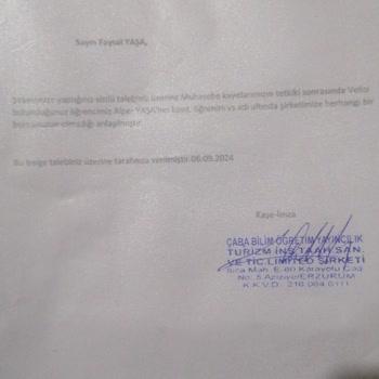 İbranameye Rağmen Haksız Borç Talebiyle Karşılaştım