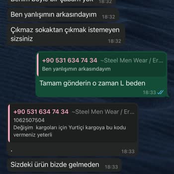 Yanlış Ürün Gönderimi Ve Sorumsuz Müşteri Hizmeti Deneyimi