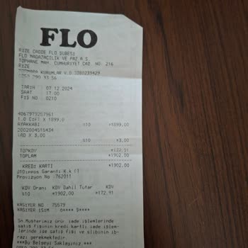 FLO Ayakkabı Puma Ayakkabıda İç Dikiş Sorunu Ve Değişim Problemi