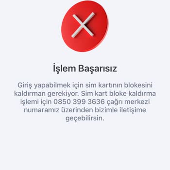 E-sim Blokesi Nedeniyle Ödeme Yapamıyor, Destek Alamıyorum