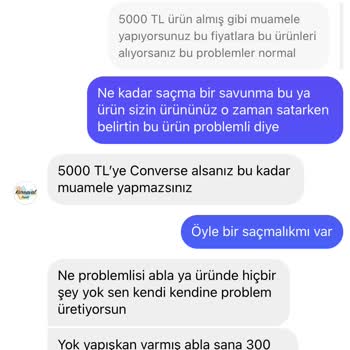 Aldığım Ayakkabıda Kusurlar Ve Yetersiz Müşteri İlgisi