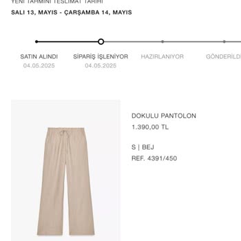 Zara Siparişim Sürekli Gecikiyor, Teslimat Tarihi Belirsiz
