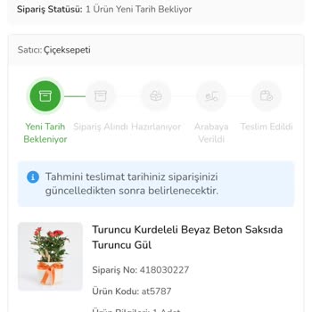 Anneler Günü’nde Siparişim Teslim Edilmedi, Mağdur Edildim