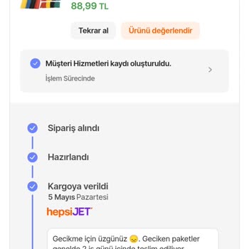 Hepsiburada Teslimat Noktasında Günlerdir Bekleyen Siparişim Ve Çözüm Alamama