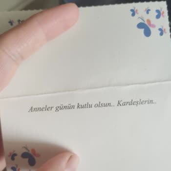 Anneler Günü Siparişimde Not Ve Ürün Hataları, Yetersiz Destek